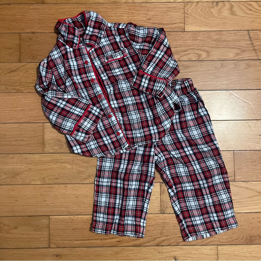 GAP x Pendleton Plaid Kids Pajama Set 18-24m